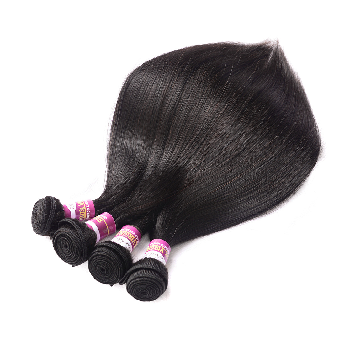 Brazilian human hair bundles extensions 50g human hair curtain