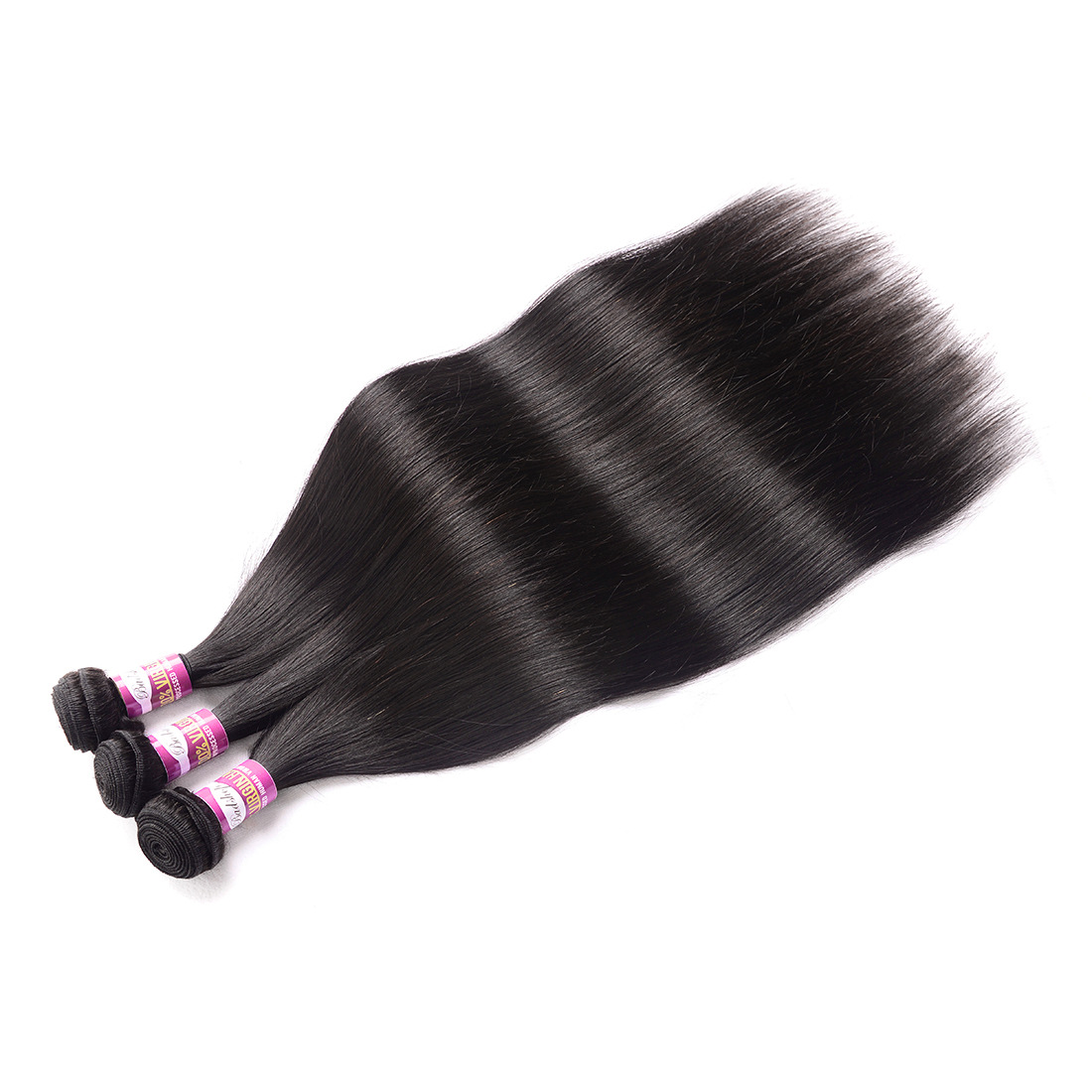 Brazilian human hair bundles extensions 50g human hair curtain