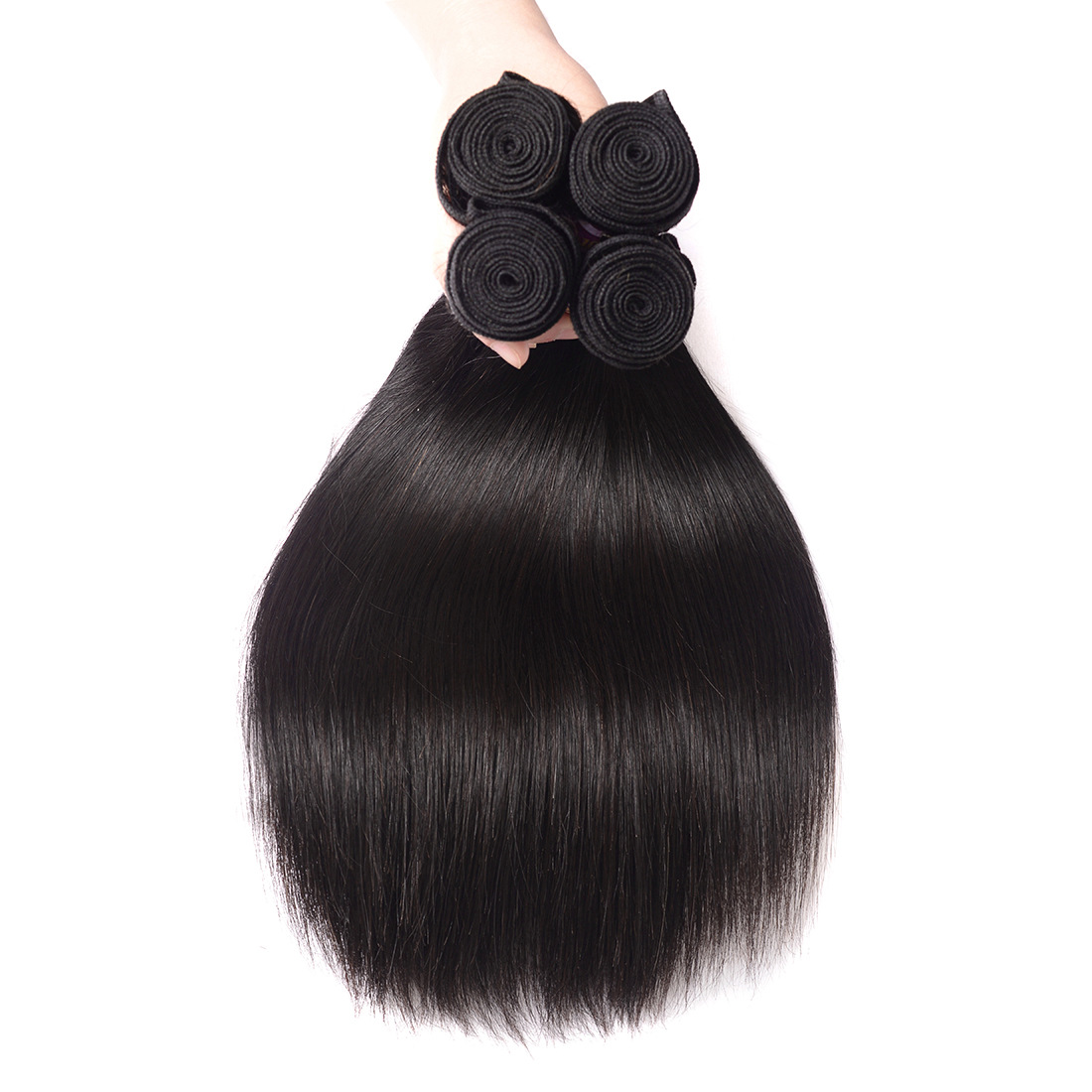 Brazilian human hair bundles extensions 50g human hair curtain