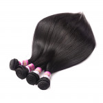Brazilian human hair bundles extensions 50g human hair curtain