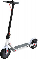 Hover-1 Journey Electric Scooter | 14MPH, 16 Mile Range, 5HR Charge, LCD Display, 8.5 Inch High-Grip Tires, 220LB Max Weight, Cert. & Tested - Safe for Kids, Teens, Adults White