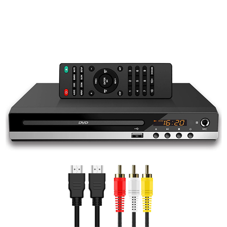 Manufacturer's stock household high-definition dvd player EVD player Children's VCD player high-definition mini cd player