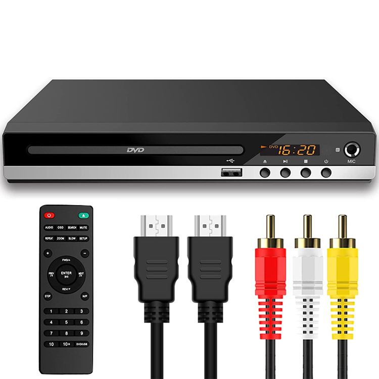 Manufacturer's stock household high-definition dvd player EVD player Children's VCD player high-definition mini cd player