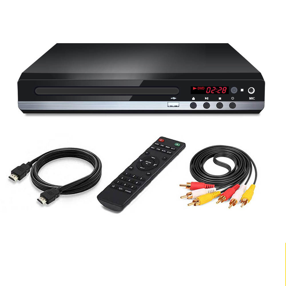 Manufacturer's stock household high-definition dvd player EVD player Children's VCD player high-definition mini cd player