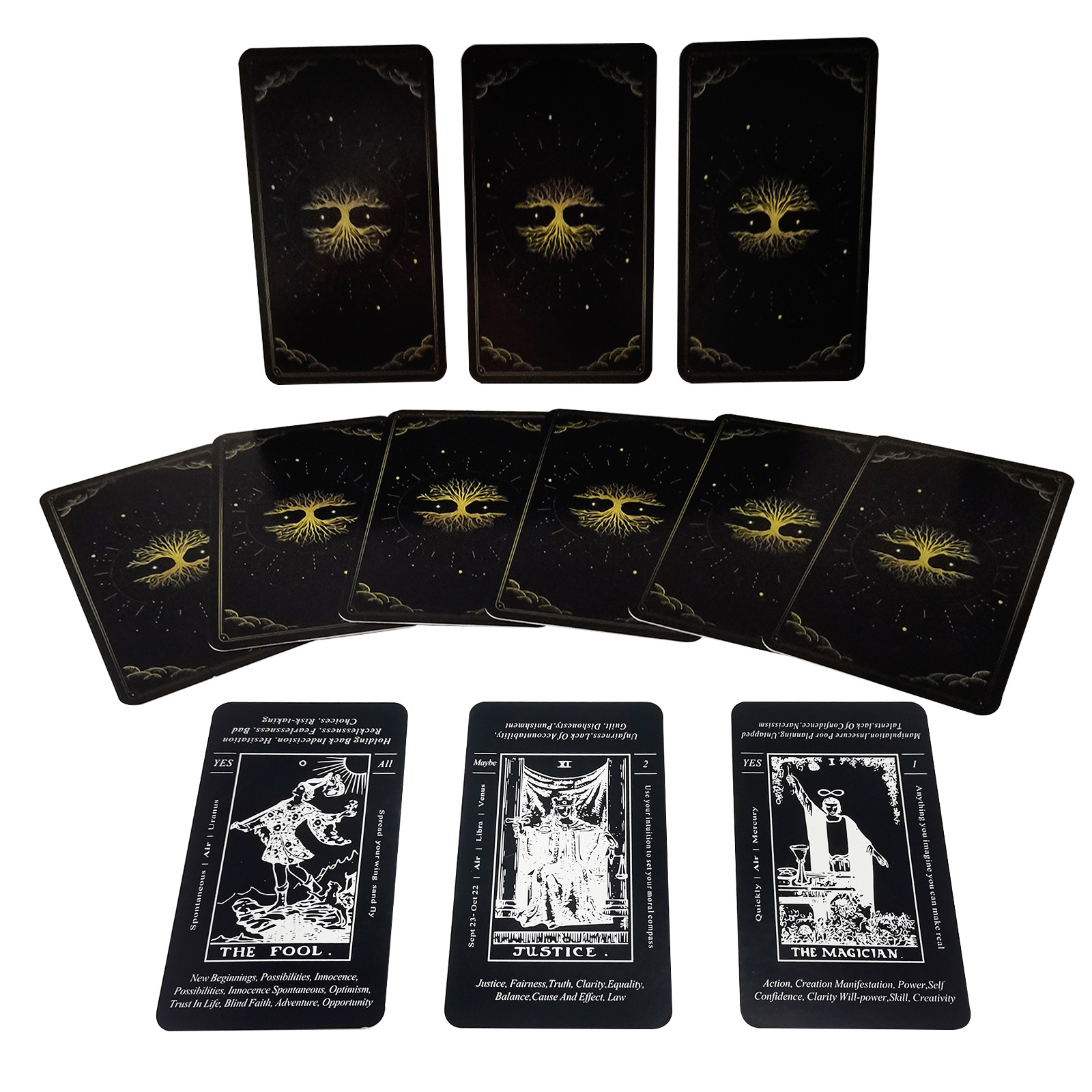 2022 Waite Classic Tarot Brand with Keyword Supply English Cross border Tarot Cards Oracle Card Manufacturer