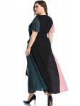 Plus size women dress summer long dresses