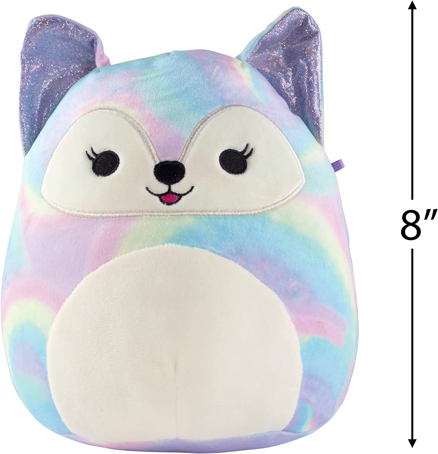 Wholesale Squishmallow New 8 Felexine The Rainbow Fox Official Kellytoy 2022 Plush Cute And 6329