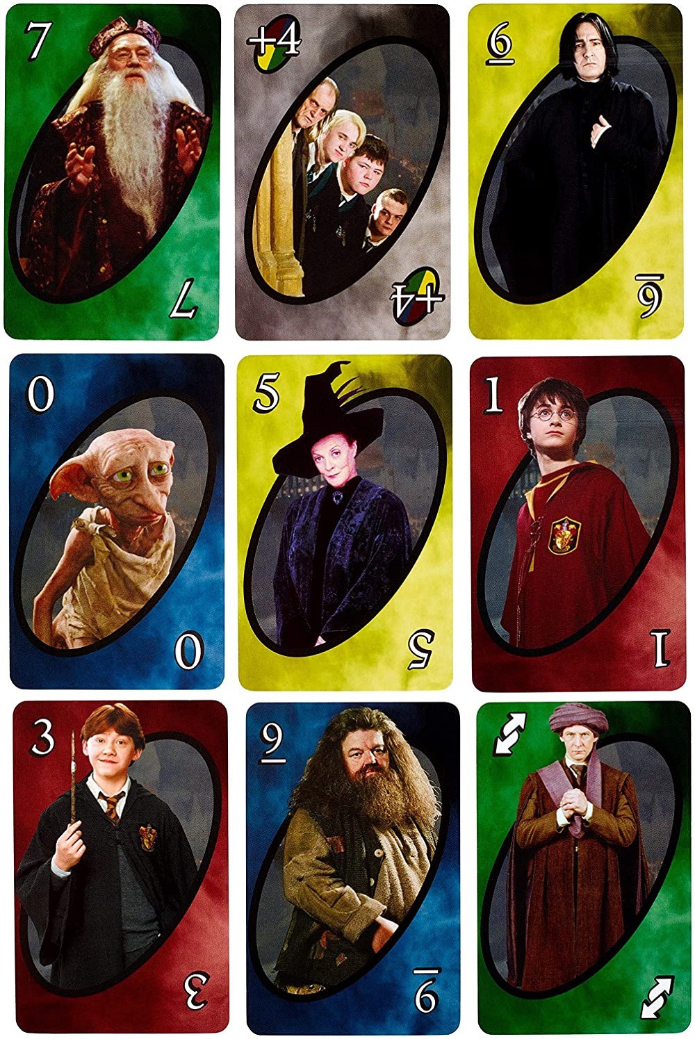 Harry Potter Peripheral Desktop Cards UNO Solitaire Party Leisure Entertainment Games