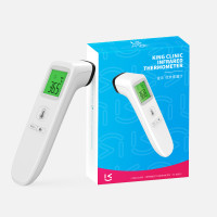 Cross border dedicated hand-held forehead temperature gun non-contact temperature measuring gun infrared intelligent thermometer medical electronic thermometer