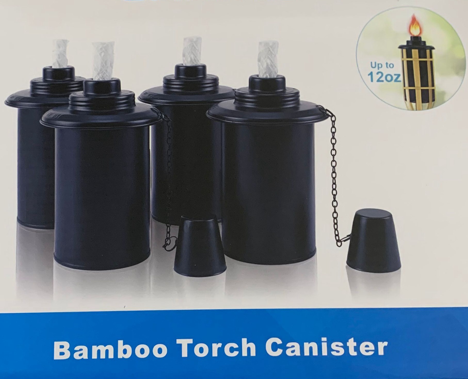 Torch tank, torch tank, bamboo torch tank, iron tank, oil tank, fire cap