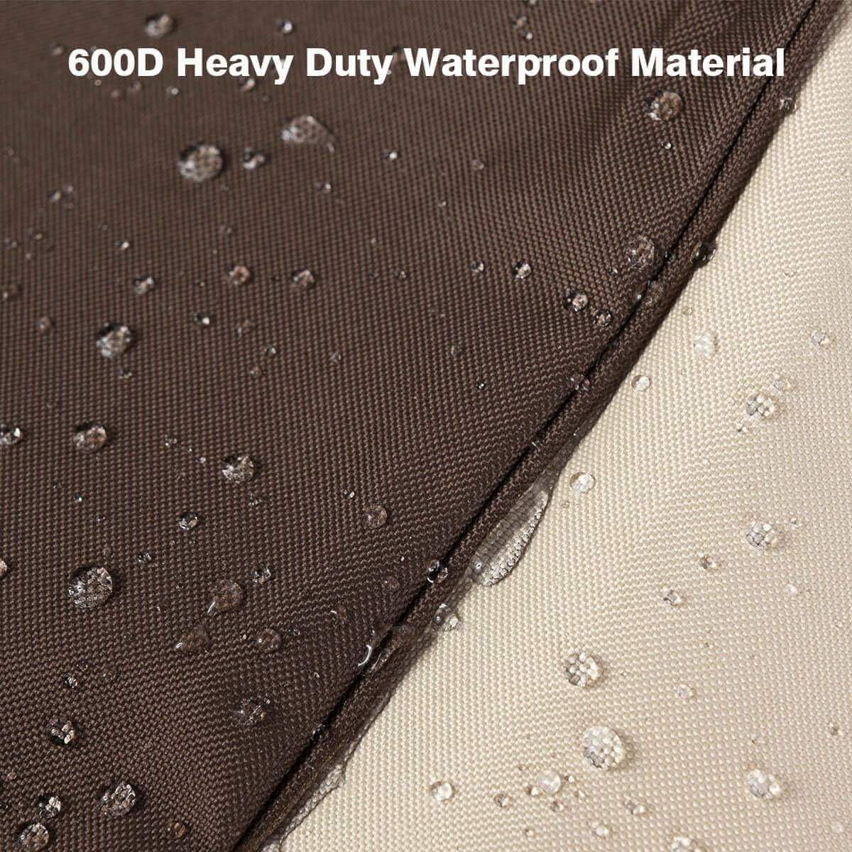 Vailge Stackable Patio Chair Cover,100% Waterproof Outdoor Chair Cover, Heavy Duty Lawn Patio Furniture Covers,Fits for 4-6 Stackable Dining Chairs,36