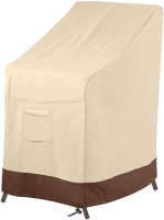 Vailge Stackable Patio Chair Cover,100% Waterproof Outdoor Chair Cover, Heavy Duty Lawn Patio Furniture Covers,Fits for 4-6 Stackable Dining Chairs,36