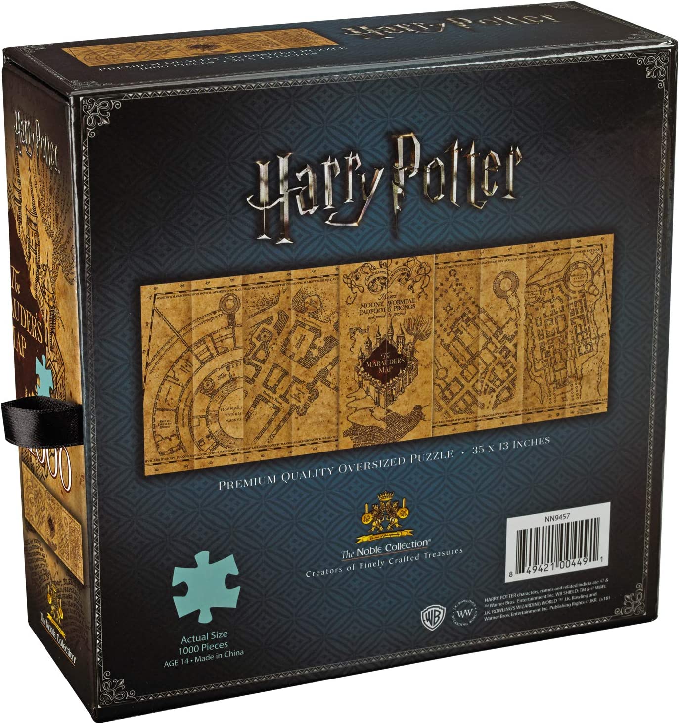 The Noble Collection Harry Potter Marauder's Map Puzzle Single
