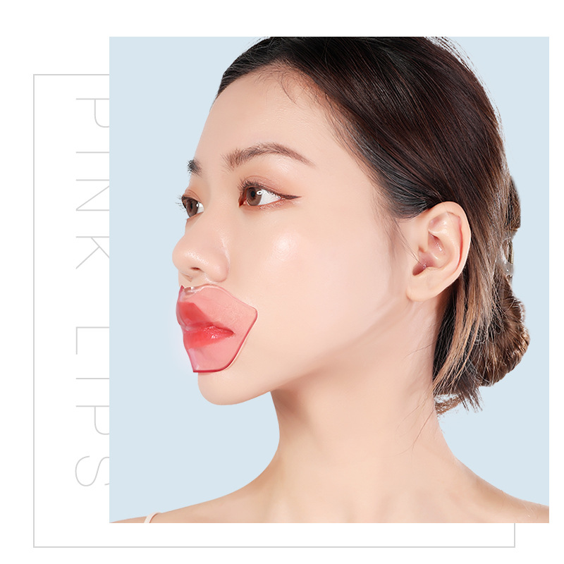 Gelika lip mask, peach lip mask, fade lip lines, autumn and winter lip moisturizing patch, cherry lip mask