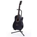 Iron portable triangular single stand guitar stand folk ballad classical electric bass universal stand instrument