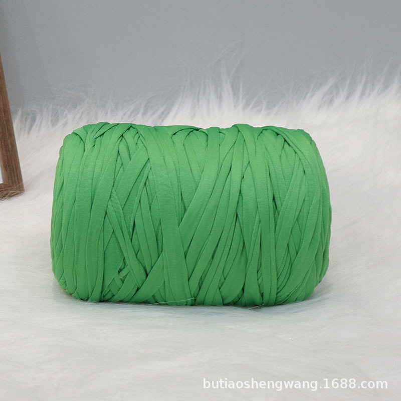 Anthracent Garden 400g large roll of solid color cloth thread, non-pilling baby cradle thread, simple hand-woven hooking thread