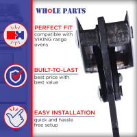 Whole Parts Range Oven Door Hinge Part # PC020188 (PC020015) - Replacement & Compatible With Some Viking Range Oven - Replaces AP5315891 ?- Non-OEM Viking Appliance Parts & Accessories - 2 Yr Warranty