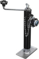 Big RED 2000 LBs Capacity Weld on Pipe Mount Swivel Trailer Jack, ATR39003R Weld on Trailer Jack 2000lb