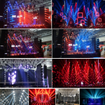 Zoom Wash/Beam 19 x 4in1 15w RGBW LED Stage Lighting, Live Concert, Club, Pub