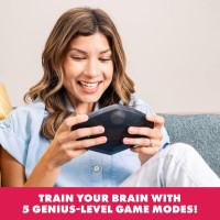 Educational Insights BrainBolt Genius - Handheld Memory Game with Light and Sound, Electronic Brain Games, Single Player Brain Teasers for Kids Teens, & Adults, Gamer Gifts for Boys & Girls Ages 7+
