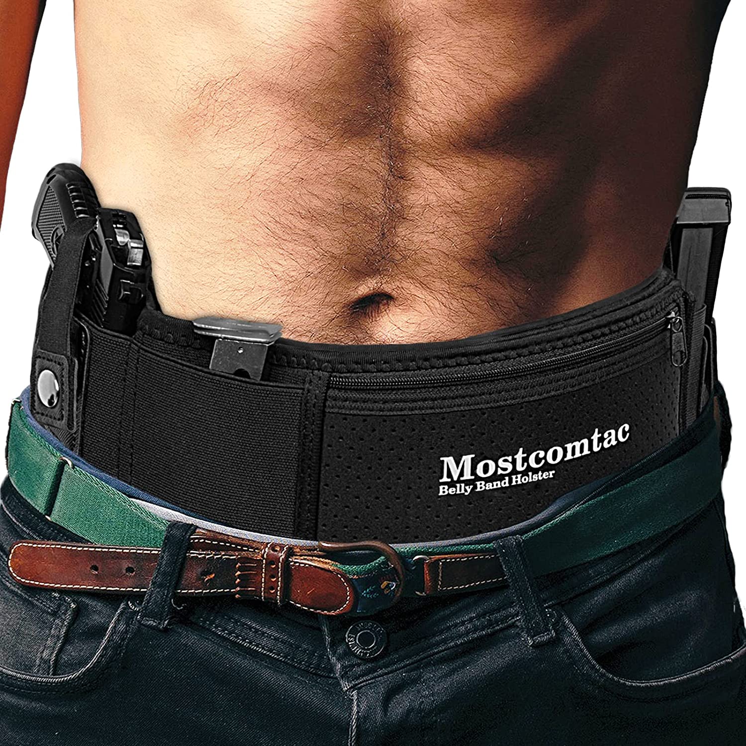 Wholesale Mostcomtac Belly Band Holster Gun Holster For Women And Men Concealed Carry Waist 