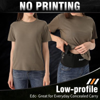 Belly Band Holster for Men & Women - Comfortable Carry Gun Holster with Breathable Neoprene, Fits Glock 17-43X, Taurus, Ruger LCP, S&W M&P Shield for Most Pistols and Revolvers