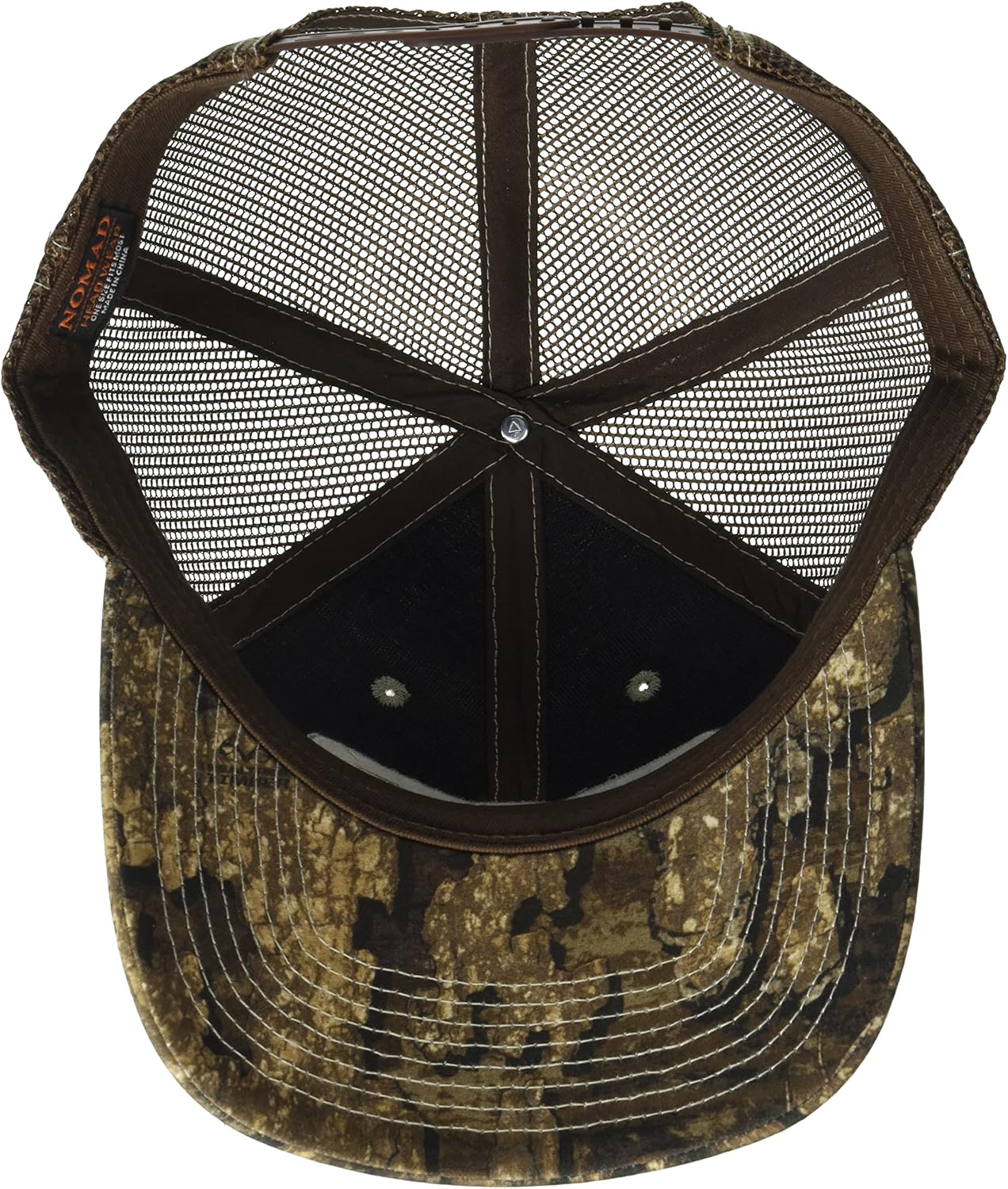 Nomad Men's Trucker Turkey Hunting Camo Hat One Size Hunter - Realtree Timber