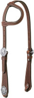 Weaver Leather Basin Cowboy Collection Sliding Ear Headstall