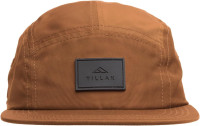 Tillak Wallowa Kodra Hat, Lightweight Oxford Nylon 5 Panel Cap with Snap Closure Russet Brown