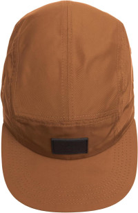 Tillak Wallowa Kodra Hat, Lightweight Oxford Nylon 5 Panel Cap with Snap Closure Russet Brown