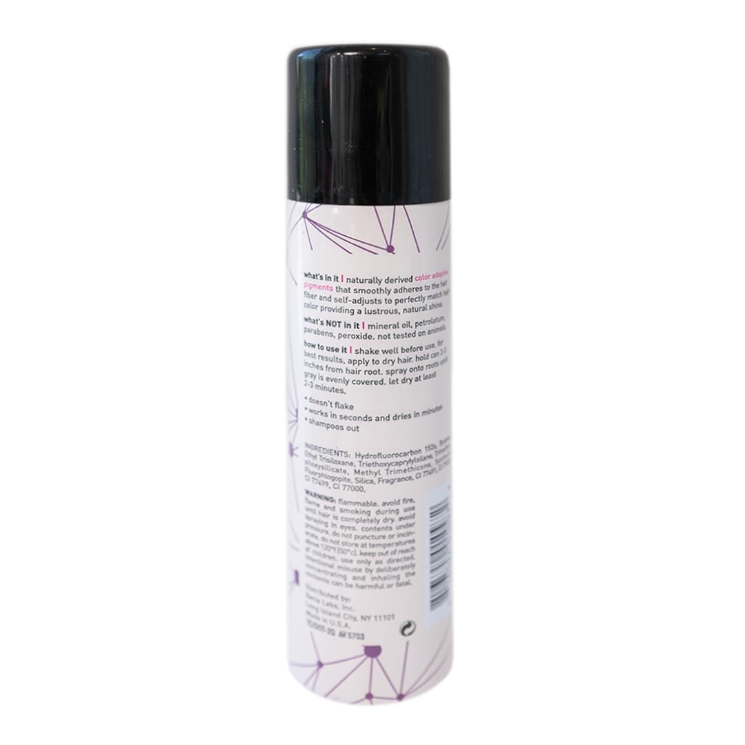 Style Edit Root Concealer Touch Up Spray | Instantly Covers Grey Roots | Professional Salon Quality Cover Up Hair Products for Women |Dark Brown 2 Ounce (Pack of 1)