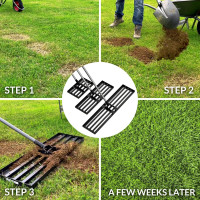 Walensee Lawn Leveling Rake, 6.5FT 17