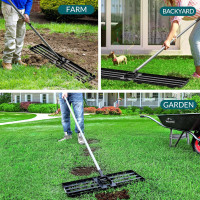 Walensee Lawn Leveling Rake, 6.5FT 17