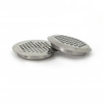 25mm/53mm Circular Air Vent Covers Stainless Steel Mesh Hole for Cabinet Bathroom Office Kitchen Ventilation