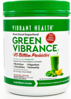 Vibrant Health Green Vibrance Powder, 23.28 oz 60 Servings (Pack of 1) Standard Packaging