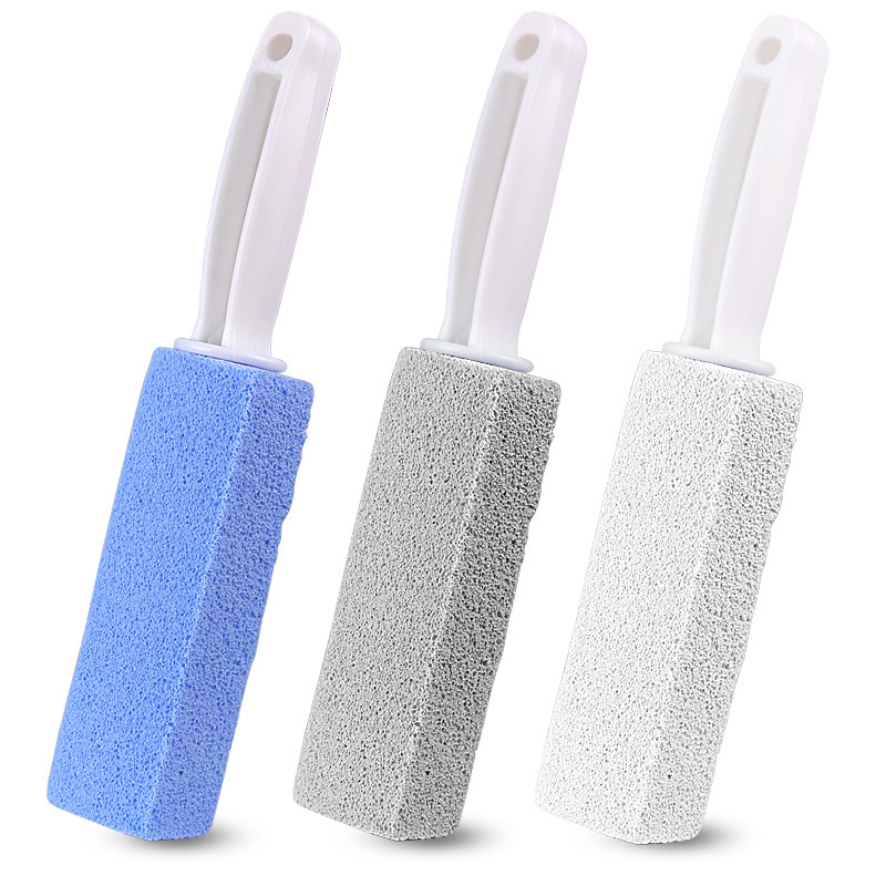 extended handle bathroom cleaning bubble pumice hanging toilet brush cleaning grill sink scale decontamination stick