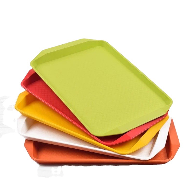 Wholesale tray plastic tray rectangular commercial hot pot restaurant
