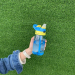 480ml Plastic Water Bottle for Kids With Straw