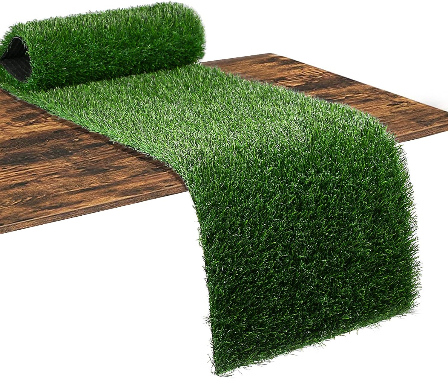XLX TURF Artificial Grass Table Runner 12 x 36 Inch, Green Turf Table Runner Tabletop Decor Golf Theme Summer Spring Party Wedding Baby Bridal Shower 12 x 36 Inches