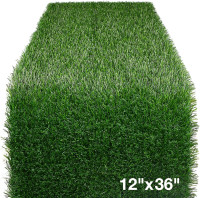 XLX TURF Artificial Grass Table Runner 12 x 36 Inch, Green Turf Table Runner Tabletop Decor Golf Theme Summer Spring Party Wedding Baby Bridal Shower 12 x 36 Inches