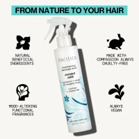 Pacifica Coconut Milk Hair Detangler Spray – Leave-In Conditioning Elixir for Tangle-Free Hair – Instantly Detangles Knots, Adds Shine & Moisture, Prevents Breakage & Frizz – Vegan & Cruelty-Free