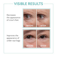 Westmore Beauty 60 Second Eye Effects Tinted Firming Gel - Instant Tightening Serum, Under-Eye Cream for Puffiness and Bags - Light to Medium, 0.33 Fl Oz (10 mL)