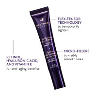 Westmore Beauty 60 Second Eye Effects Tinted Firming Gel - Instant Tightening Serum, Under-Eye Cream for Puffiness and Bags - Light to Medium, 0.33 Fl Oz (10 mL)