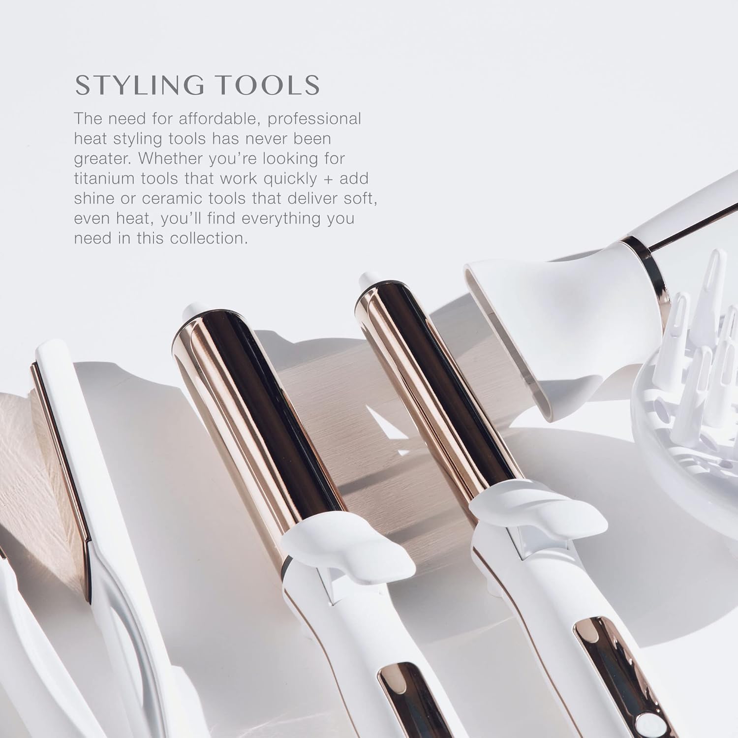 Kristin Ess Hair Iconic Professional Style Blow Dryer with Smoothing Nozzle + Diffuser - 1875W Dual Voltage Hair Dryer - Ionic Settings for Smoothing + Frizz Control - 2 Speeds + 3 Heat Settings