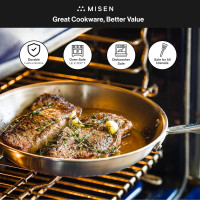 Misen 5-Ply Stainless Steel 10