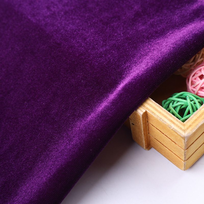 Korean velvet fabric gold velvet fabric 64-color spot thickening factory direct supply wild Korean velvet fabric stock