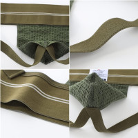 BRODDLE Men's Jockstrap Stretchy Nylon Mesh Pouch Performance Workout Athletic Supporters for Men Green Medium