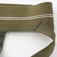 BRODDLE Men's Jockstrap Stretchy Nylon Mesh Pouch Performance Workout Athletic Supporters for Men Green Medium