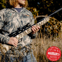 Barra Airguns 1200g Dual Caliber Pellet Rifle, Hunting Pellet Rifle, Break Barrel 1200 FPS Gas Piston .177 Cal or .22 Dual Caliber Camo