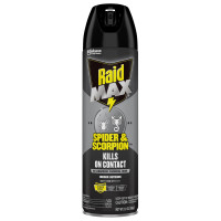 Raid Max Spider and Scorpion Killer, Kills Spiders, Scorpions, Roaches, Ants, Waterbugs, Earwigs, 12 Oz 12 Ounce (Pack of 1)